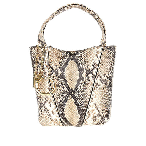 CHLOE' Leather small 'Chloé Spin' tote bag