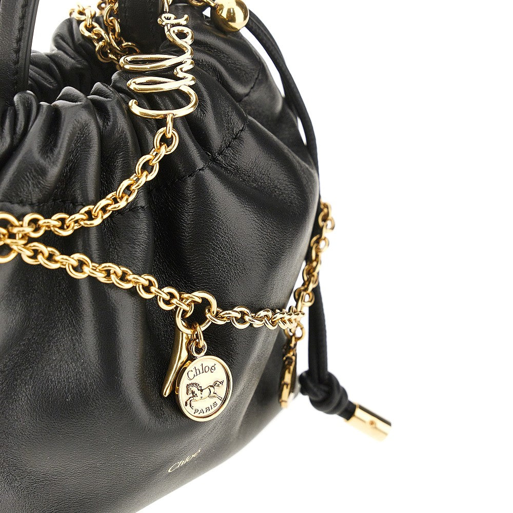 Chloé 'Mini Chloé Icons' leather bag with chain
