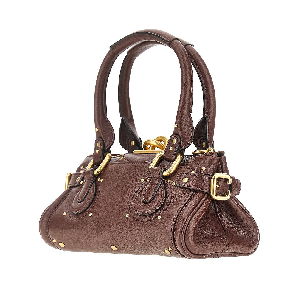 Chloé Small 'Paddington' grained leather bag