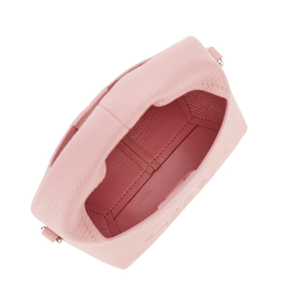 MARC JACOBS Grained leather micro 'The Sack' bag