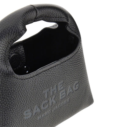 MARC JACOBS Grained leather micro 'The Sack' bag