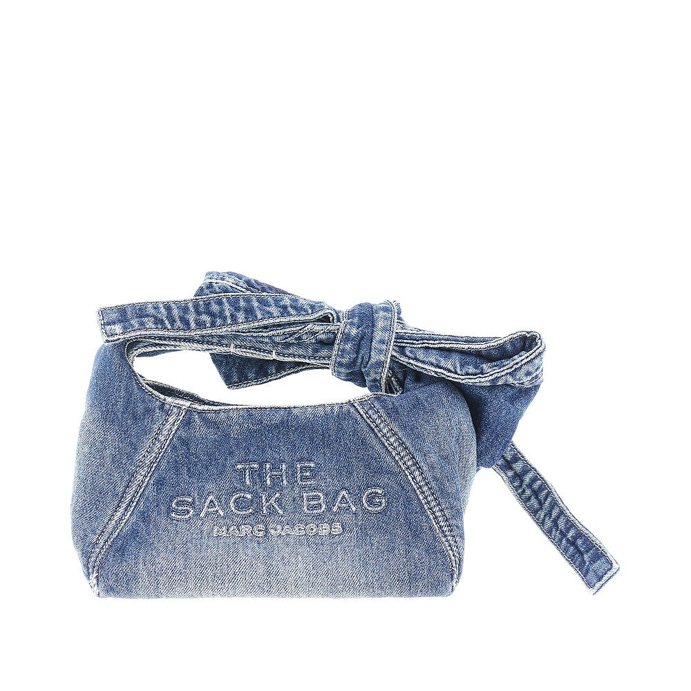 MARC JACOBS Denim 'The sack bag' handbag