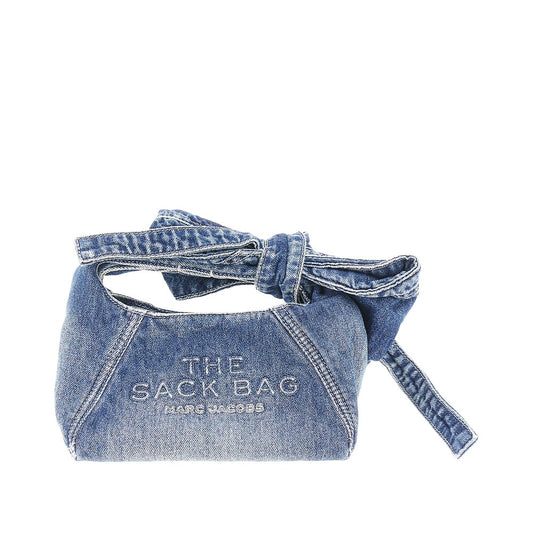 MARC JACOBS Denim 'The sack bag' handbag