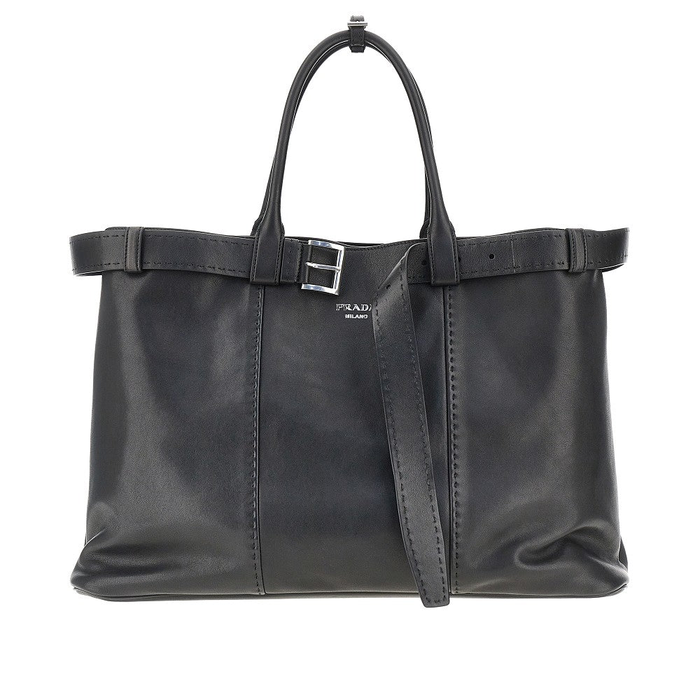 Prada 'Prada Buckle' antique nappa leather bag