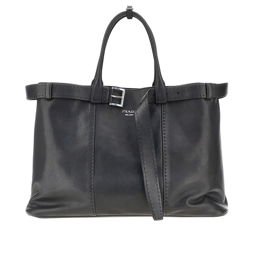 Prada 'Prada Buckle' antique nappa leather bag