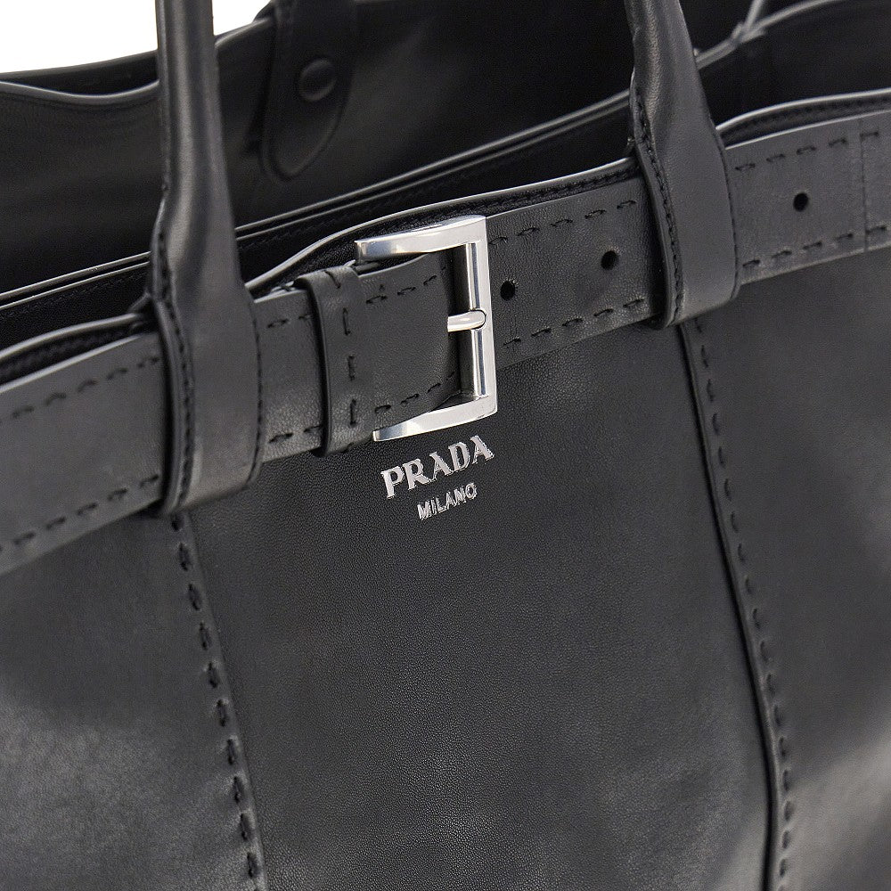 Prada 'Prada Buckle' antique nappa leather bag