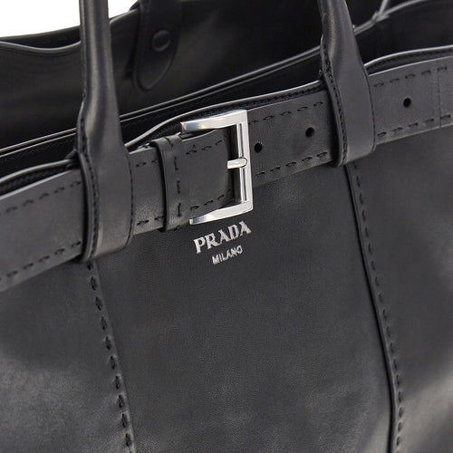 Prada 'Prada Buckle' antique nappa leather bag