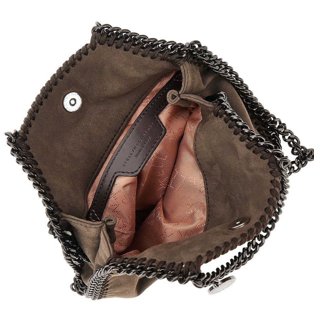 STELLA MCCARTNEY Alter Suede Tiny Falabella bag