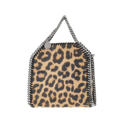 STELLA MCCARTNEY Leopard-print 'Tiny Falabella' bag