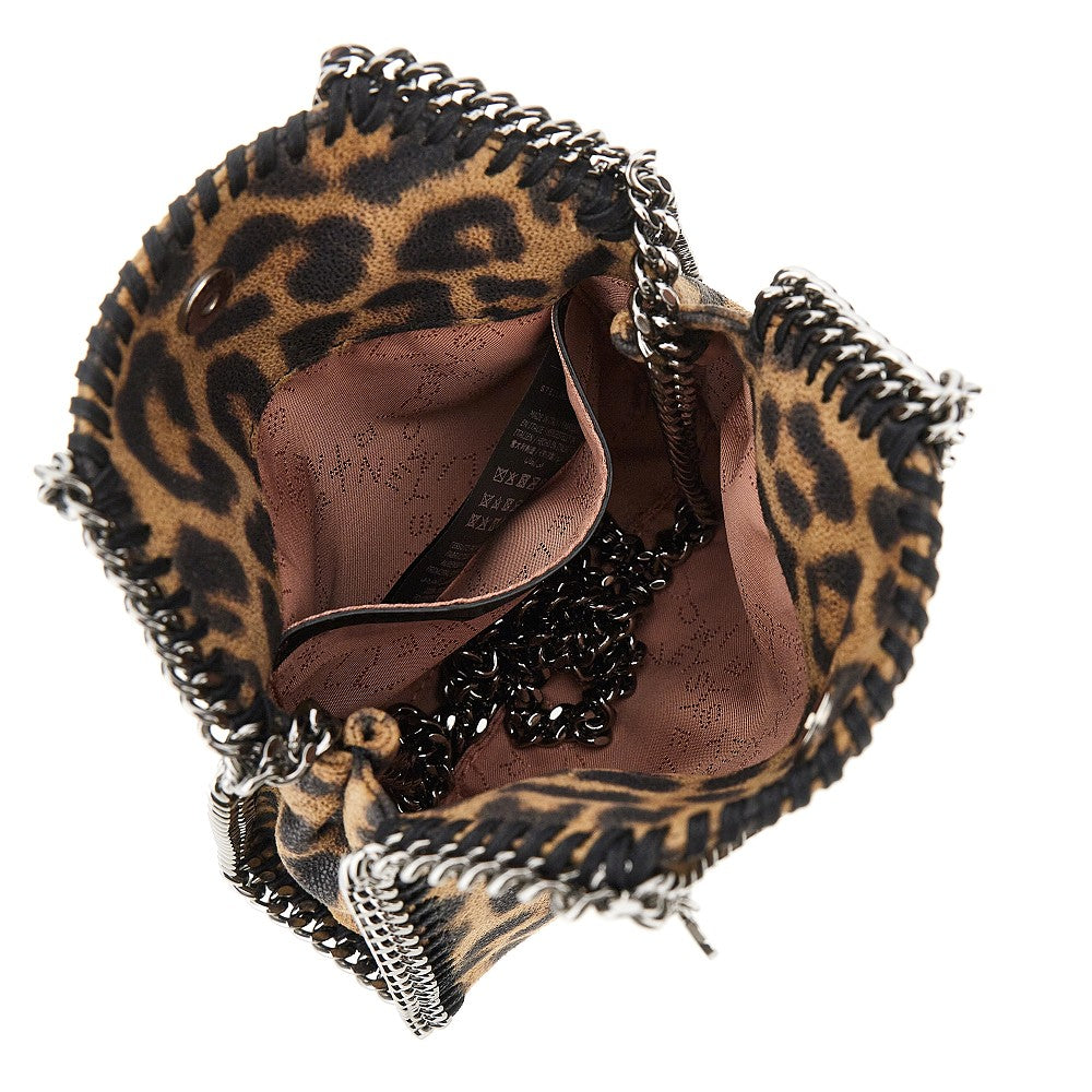 STELLA MCCARTNEY Leopard-print 'Tiny Falabella' bag