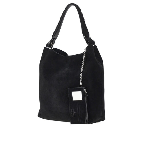 Vivienne Westwood Suede leather large 'Lottie' shoulder bag