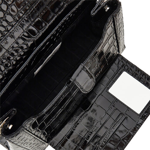 Vivienne Westwood Croco-embossed leather medium 'Hazel' bag