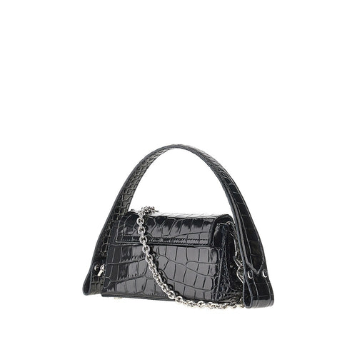 Vivienne Westwood Croco-embossed leather small 'Hazel' bag