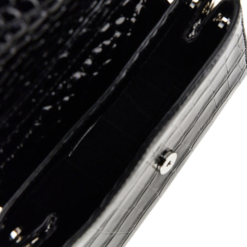 Vivienne Westwood Croco-embossed leather small 'Hazel' bag