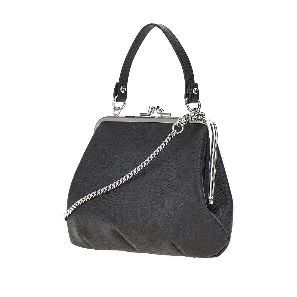 Vivienne Westwood 'Granny Frame' faux saffiano leather bag
