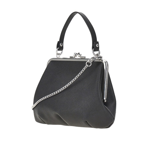 Vivienne Westwood 'Granny Frame' faux saffiano leather bag