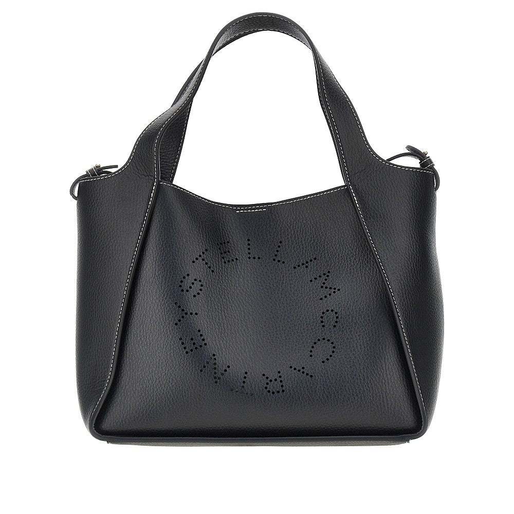 STELLA MCCARTNEY Grained Alter Mat 'Stella Logo' bag