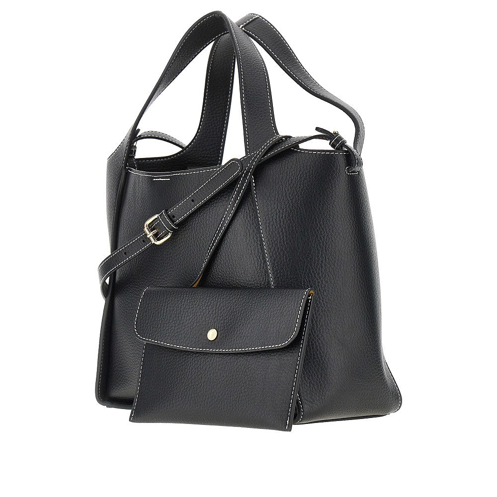 STELLA MCCARTNEY Grained Alter Mat 'Stella Logo' bag