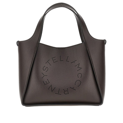 STELLA MCCARTNEY Grained vegan leather 'Stella Logo' bag