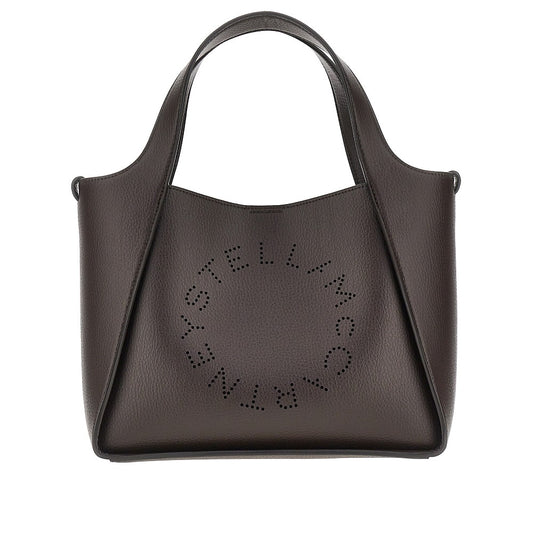 STELLA MCCARTNEY Grained vegan leather 'Stella Logo' bag