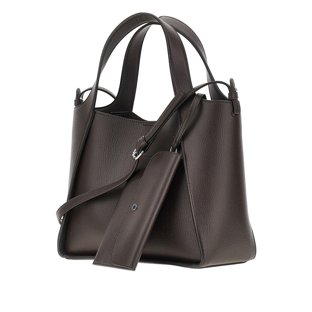 STELLA MCCARTNEY Grained vegan leather 'Stella Logo' bag