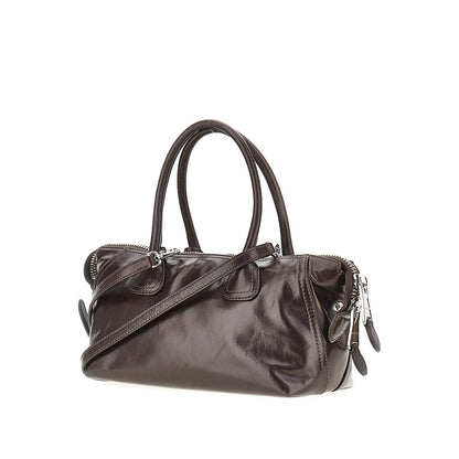 MIU MIU Embossed logo leather bag