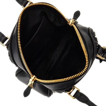 MIU MIU Matelassé nappa leather 'Arcadie' bowling bag