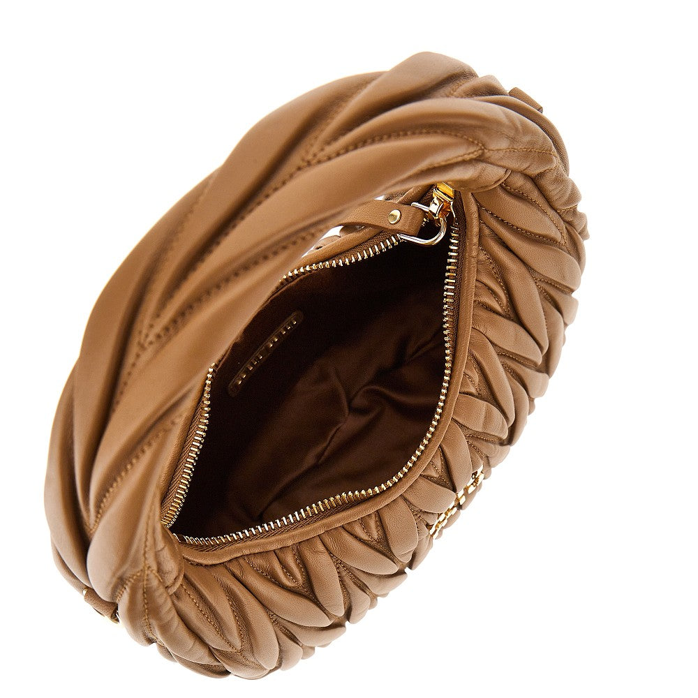 MIU MIU Small Miu Wander hobo bag