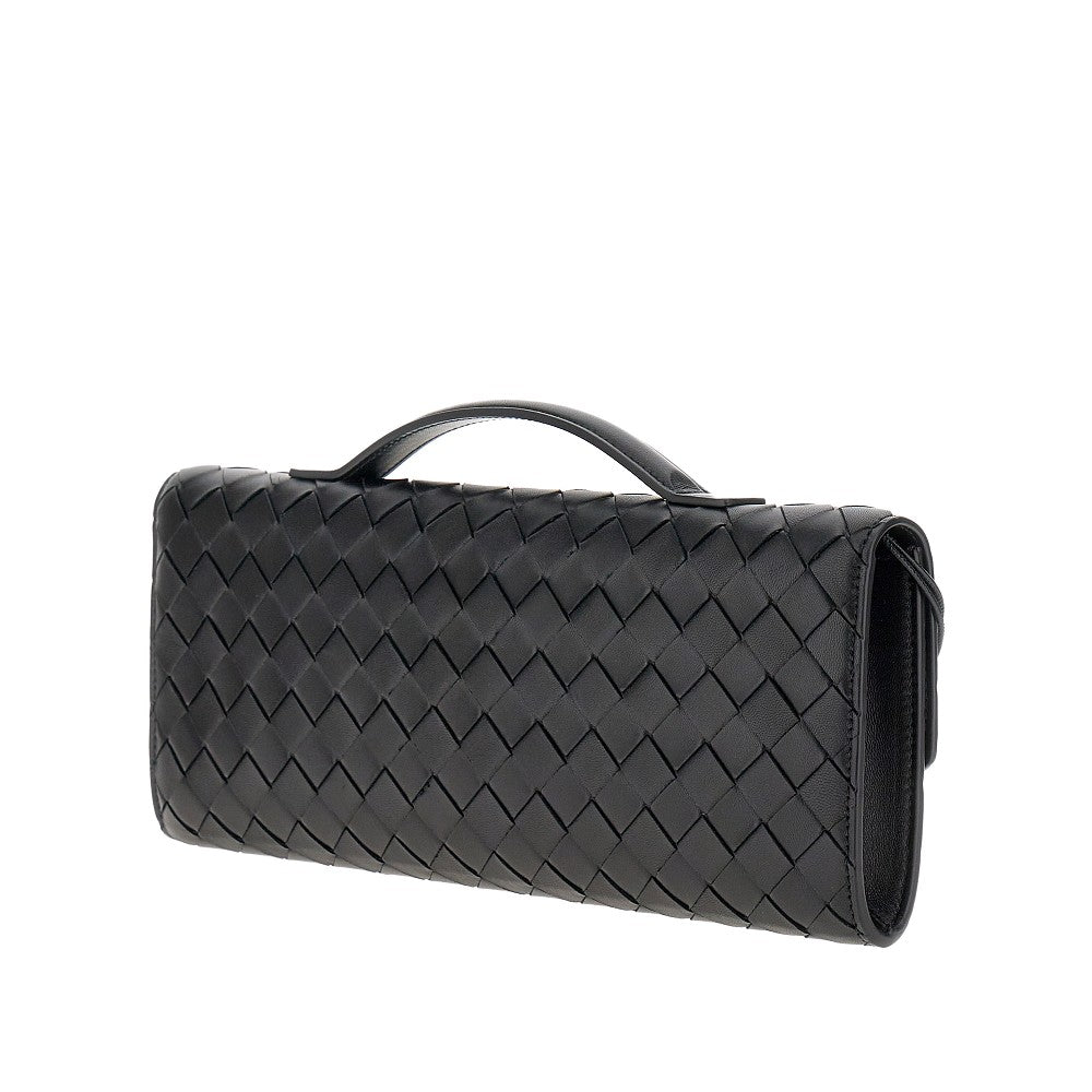 BOTTEGA VENETA Andiamo' nappa leather clutch