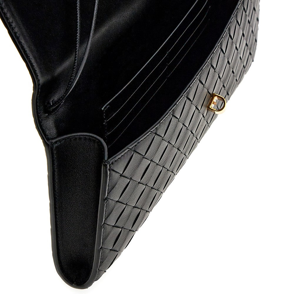 BOTTEGA VENETA Andiamo' nappa leather clutch
