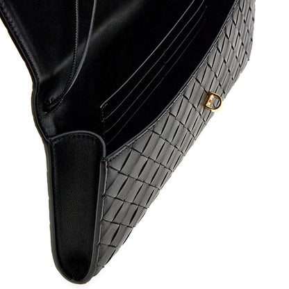 BOTTEGA VENETA Andiamo' nappa leather clutch