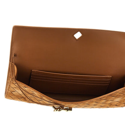 BOTTEGA VENETA Andiamo' suede leather clutch