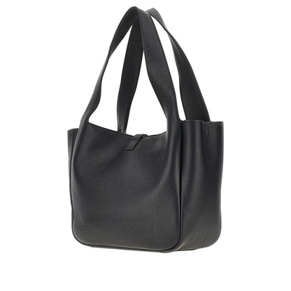 SAINT LAURENT Le 5 à 7 Bea' grained leather shopping bag