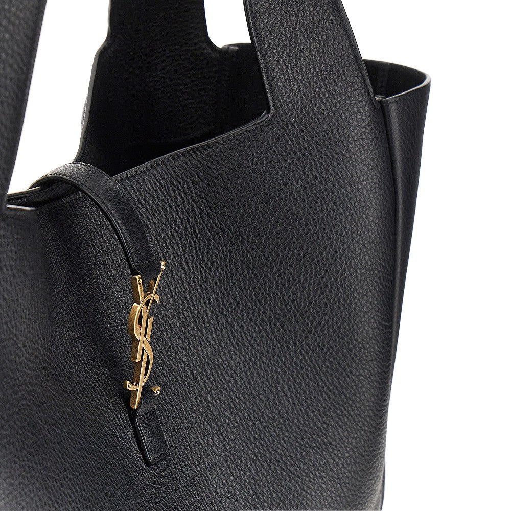 SAINT LAURENT Le 5 à 7 Bea' grained leather shopping bag
