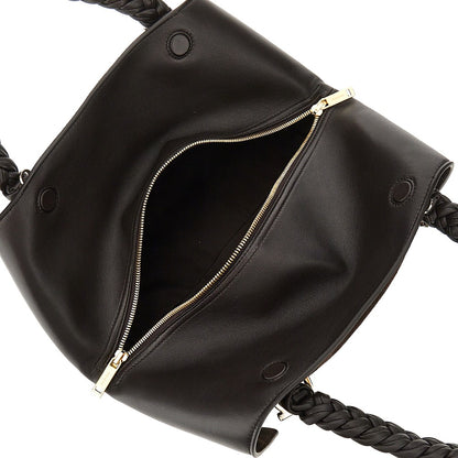 FERRAGAMO Leather hand bag with logo