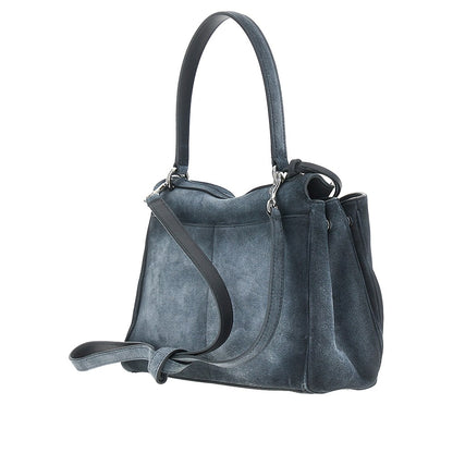 BALENCIAGA Waxed suede leather small 'Rodeo' bag
