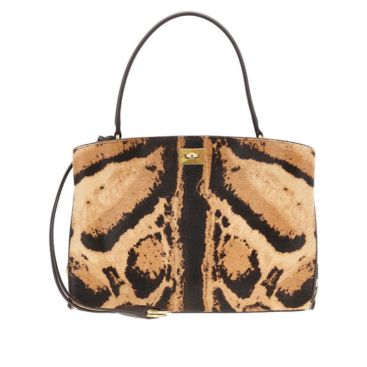 BALENCIAGA Printed calfhair small 'Rodeo' bag