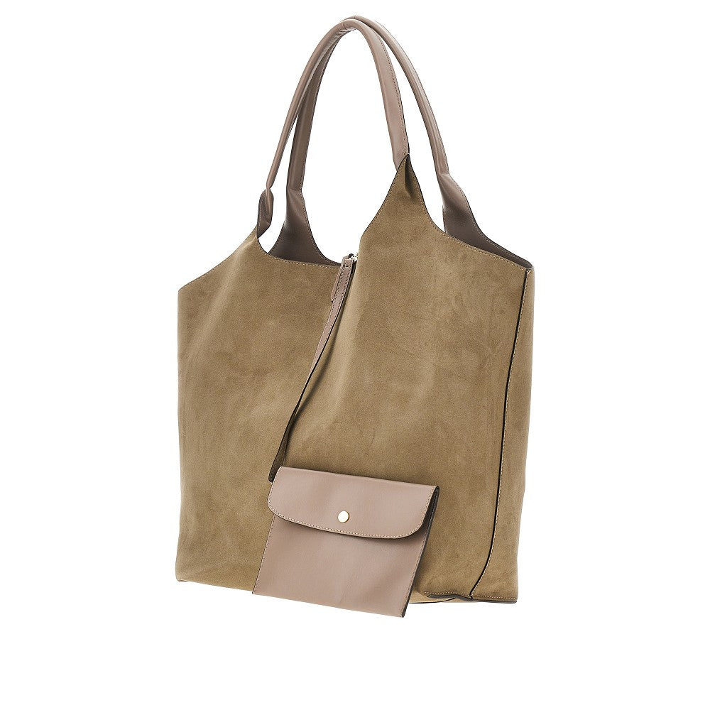 STELLA MCCARTNEY Vegan leather reversible tote bag