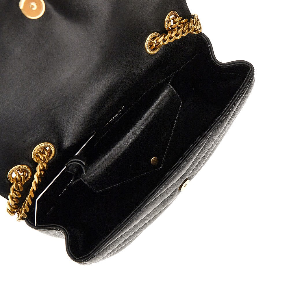 SAINT LAURENT Quilted nappa leather small 'Loulou' bag