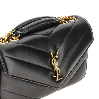 SAINT LAURENT Quilted nappa leather small 'Loulou' bag
