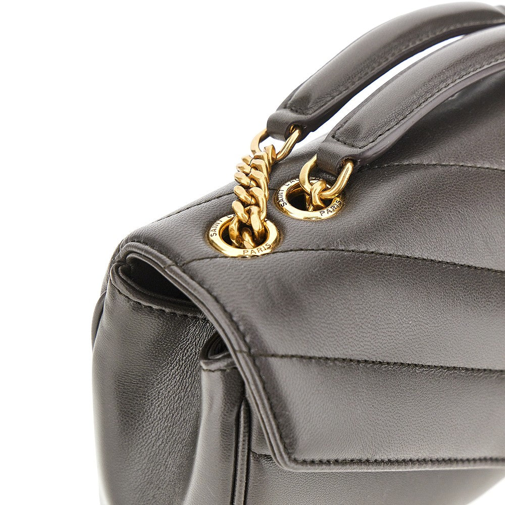 Saint Laurent Quilted nappa leather small 'Loulou' bag