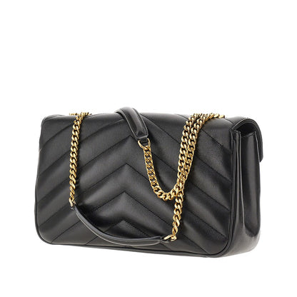 SAINT LAURENT Quilted nappa leather medium 'Loulou' bag