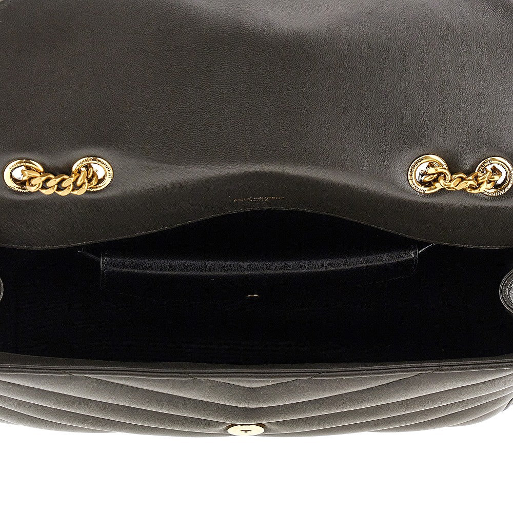 Saint Laurent Quilted nappa leather medium 'Loulou' bag