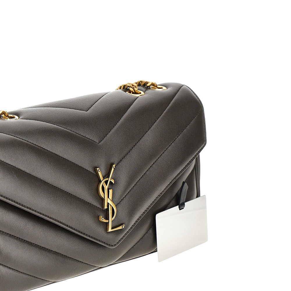 Saint Laurent Quilted nappa leather medium 'Loulou' bag