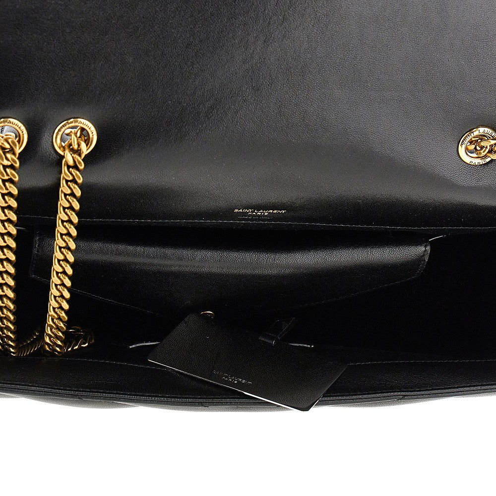 SAINT LAURENT Quilted nappa leather large 'Loulou' bag