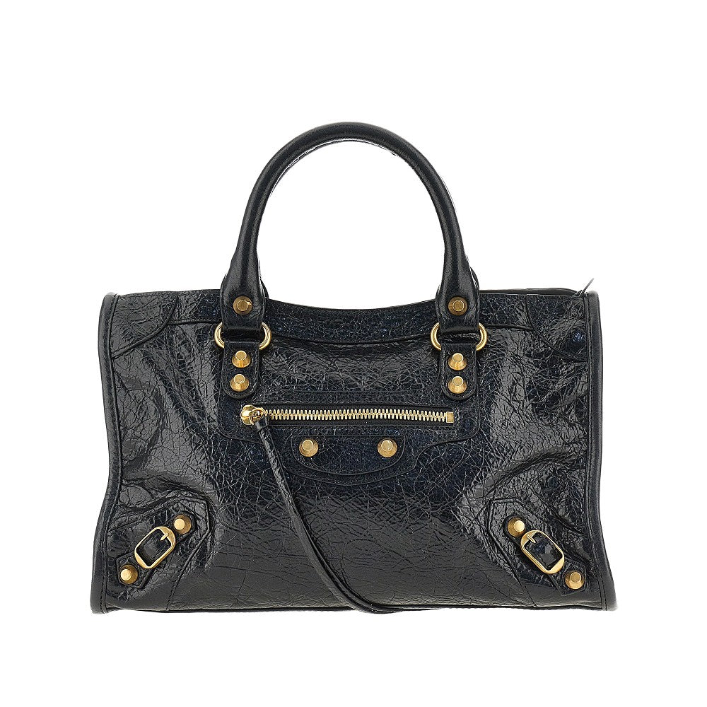 BALENCIAGA Arena leather small 'Le City' bag