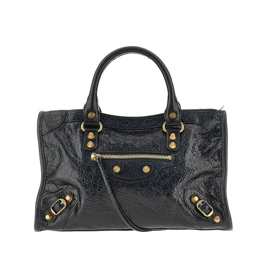BALENCIAGA Arena leather small 'Le City' bag