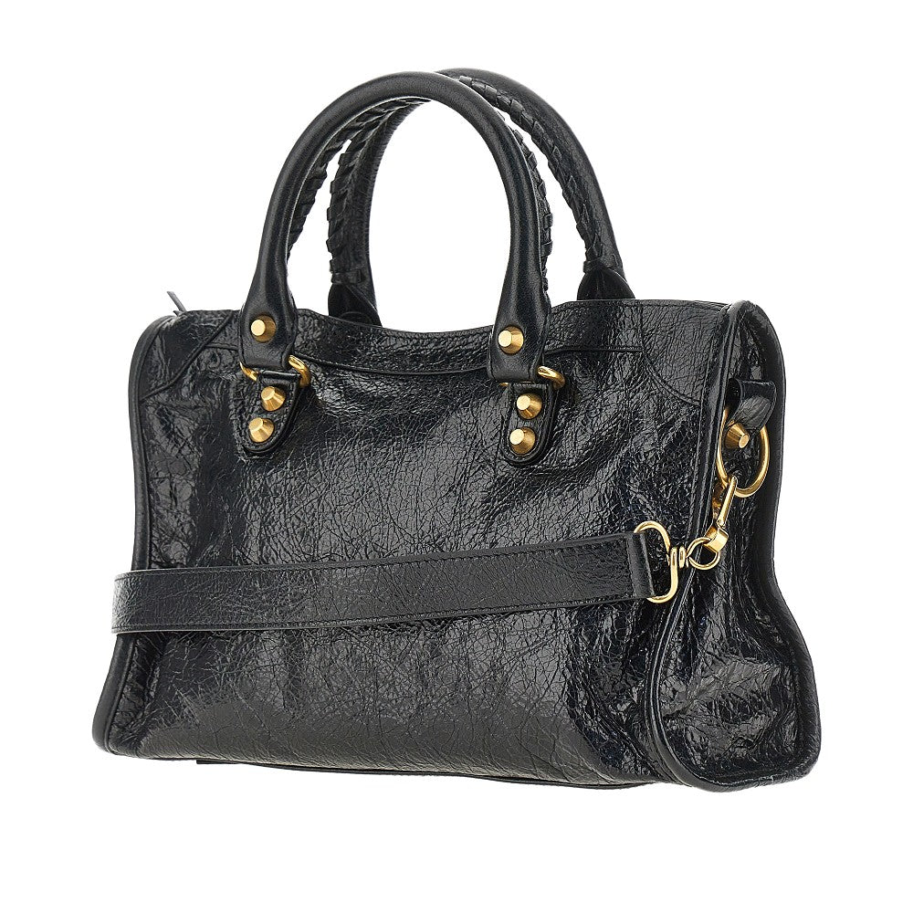 BALENCIAGA Arena leather small 'Le City' bag