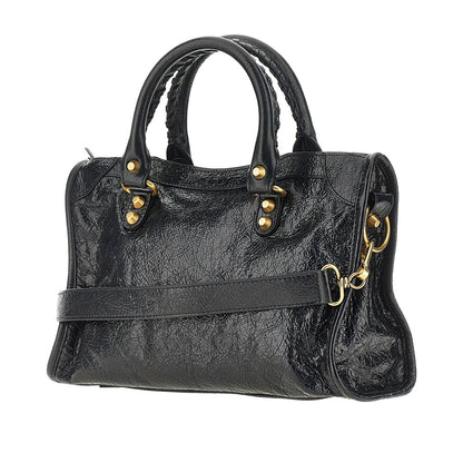 BALENCIAGA Arena leather small 'Le City' bag