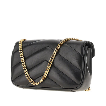 Saint Laurent Quilted nappa leather mini 'Loulou' bag
